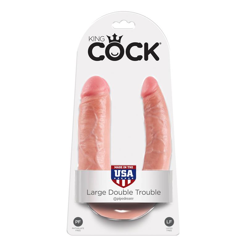 KING COCK - DILDO DOBLE 7
