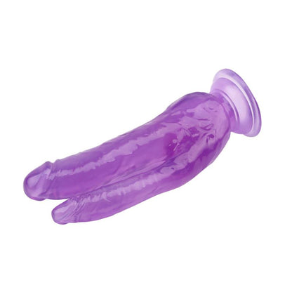 CHISA - DILDO DOBLE 8 - 20CM PURPURA