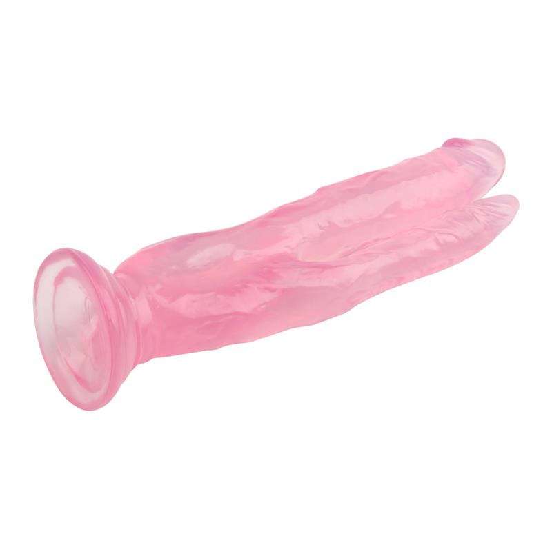 CHISA - DILDO DOBLE 8 - 20CM ROSA