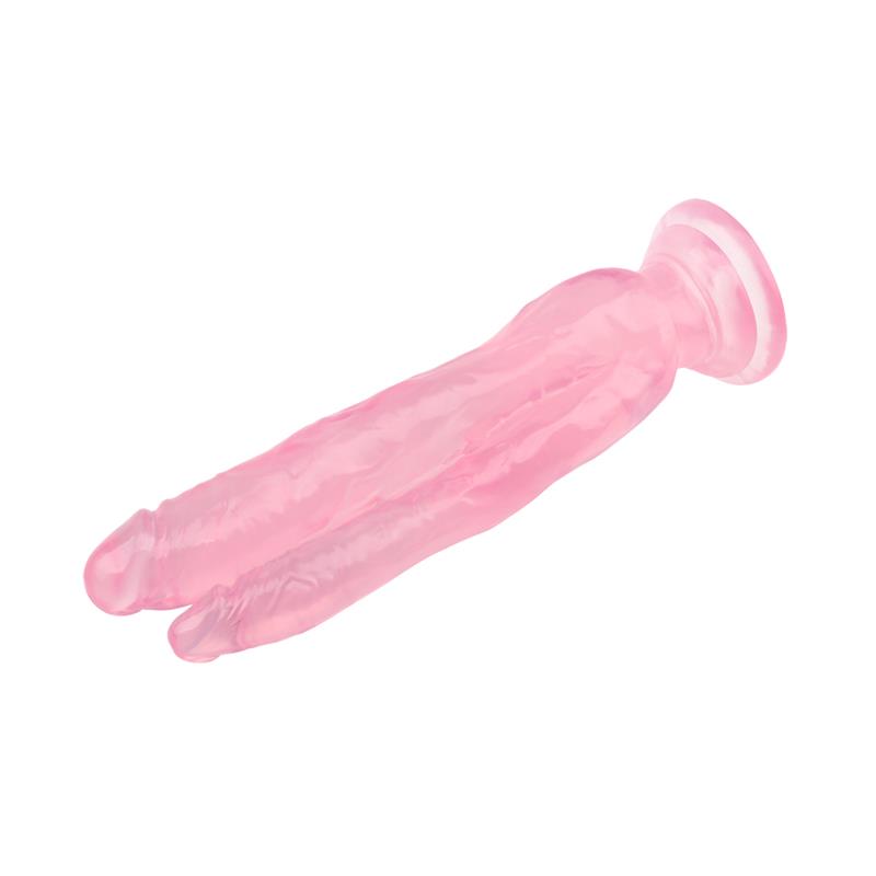 CHISA - DILDO DOBLE 8 - 20CM ROSA