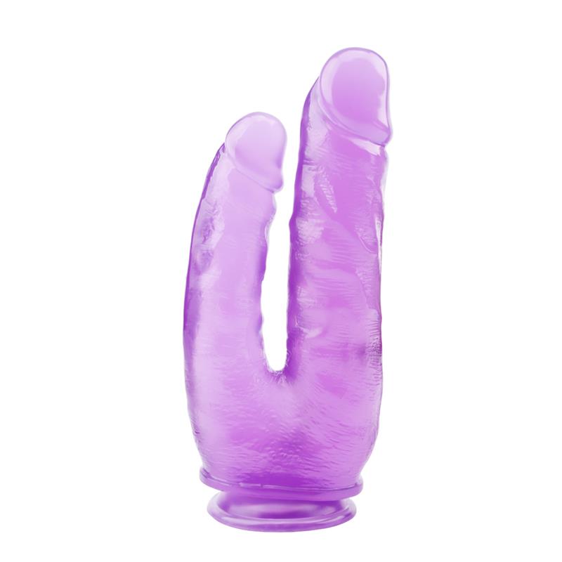 CHISA - DILDO DOBLE 9.4 - 25CM PURPURA