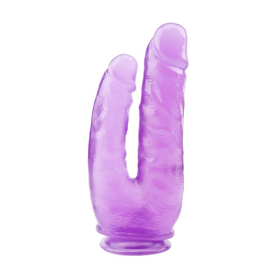 CHISA - DILDO DOBLE 9.4 - 25CM PURPURA