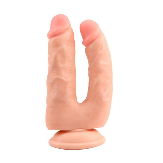 CHISA - DILDO DOBLE BROMEO N3 NATURAL