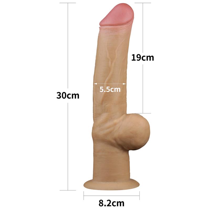 LOVETOY - DILDO DOBLE CAPA 12