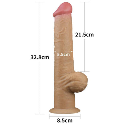 LOVETOY - DILDO DOBLE CAPA 12.5