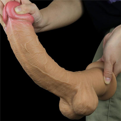 LOVETOY - DILDO DOBLE CAPA 12.5