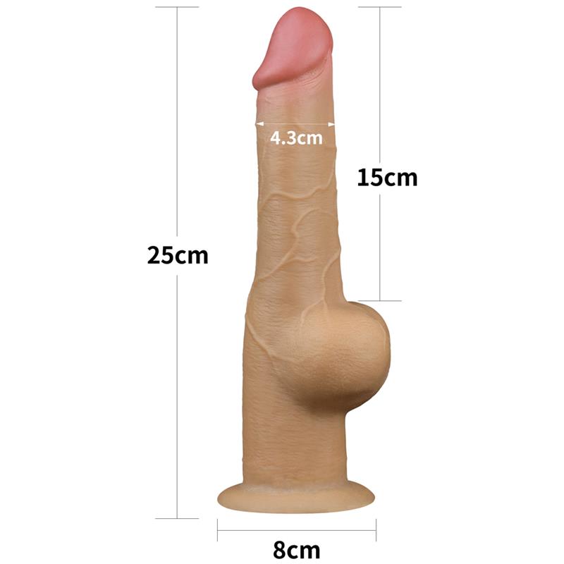 LOVETOY - DILDO DOBLE CAPA 9.5