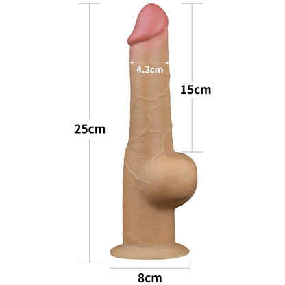 LOVETOY - DILDO DOBLE CAPA 9.5