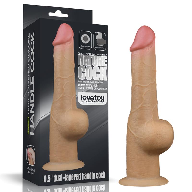 LOVETOY - DILDO DOBLE CAPA 9.5