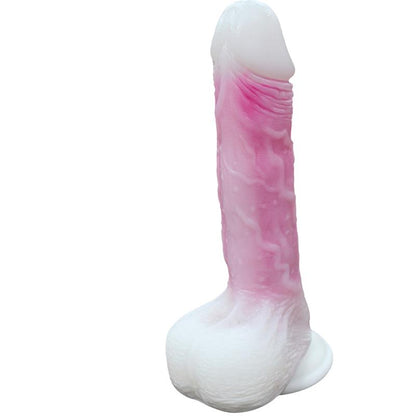 URBAN SKY - DILDO DOBLE CAPA CON VIBRACIÓN, THRUSTING Y CALOR 21.5 CM