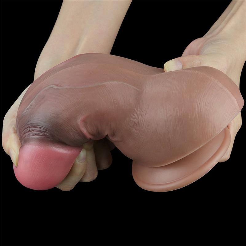 LOVETOY - DILDO DOBLE CAPA SILICONA PLATINUM 7