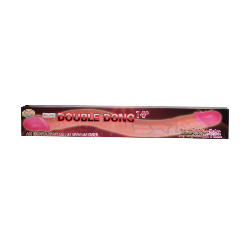 BAILE - DILDO DOBLE COLOR NATURAL