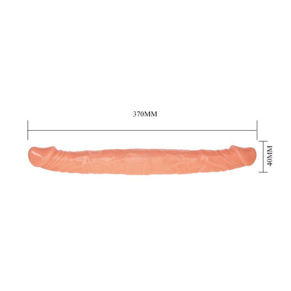 BAILE - DILDO DOBLE COLOR NATURAL