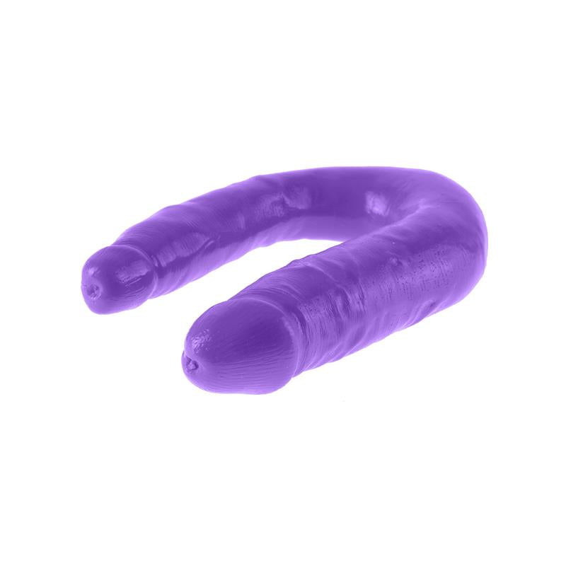 DILLIO - DILDO DOBLE DOUBLE TROUBLE PÚRPURA
