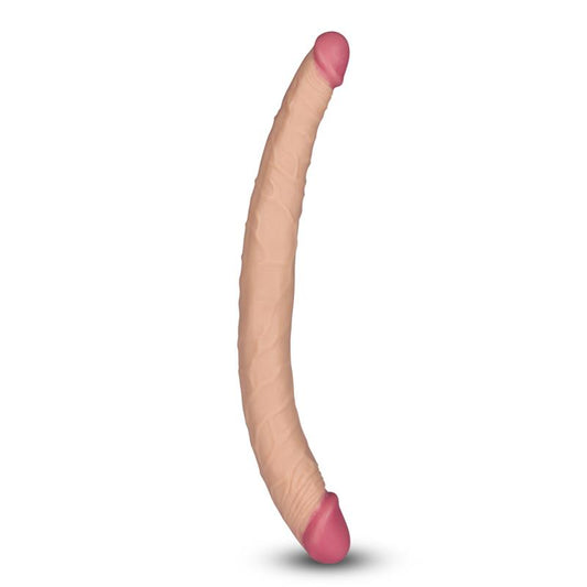LOVETOY - DILDO DOBLE LADYKILLER 14 NATURAL