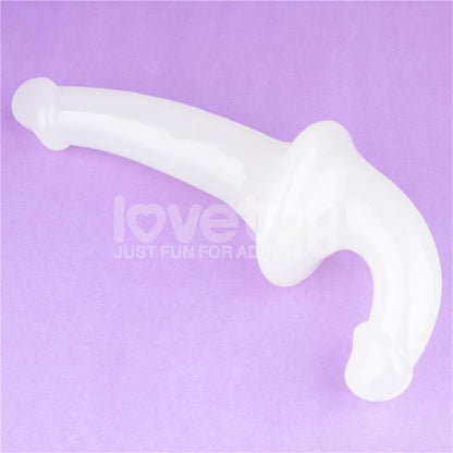LOVETOY - DILDO DOBLE LUMINO PLAY LUZ AZUL 10.5