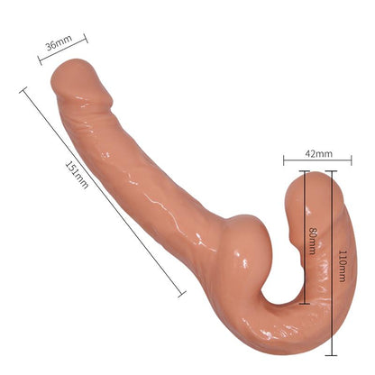 BAILE - ULTRA PASSIONATE HARNESS DILDO CON ARNÉS SIN SUJECIÓN