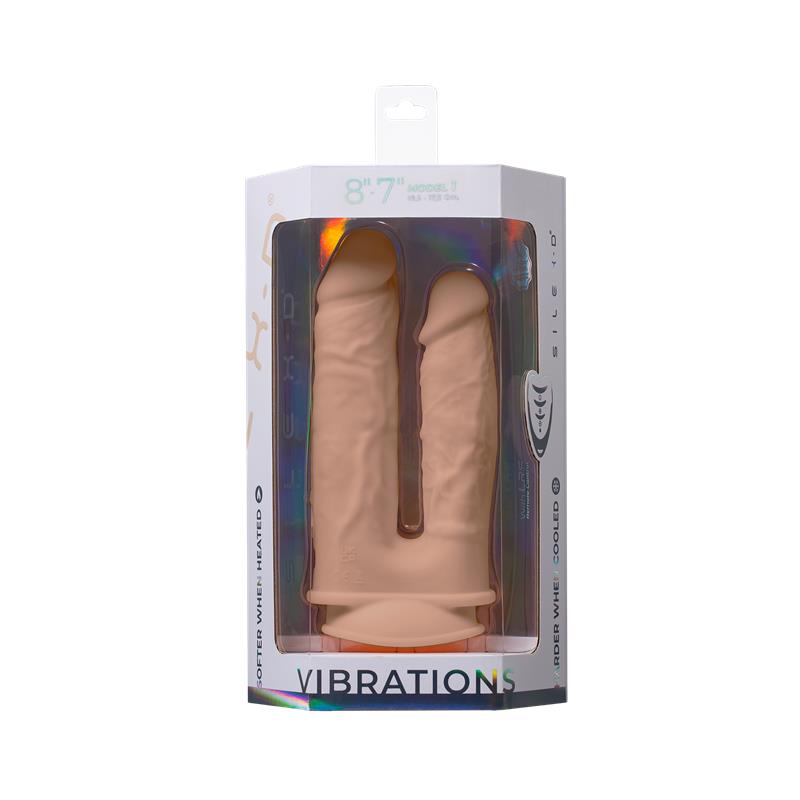 SILEXD - DILDO DOBLE PENETRACIÓN 2 MOTORES CONTROL REMOTO