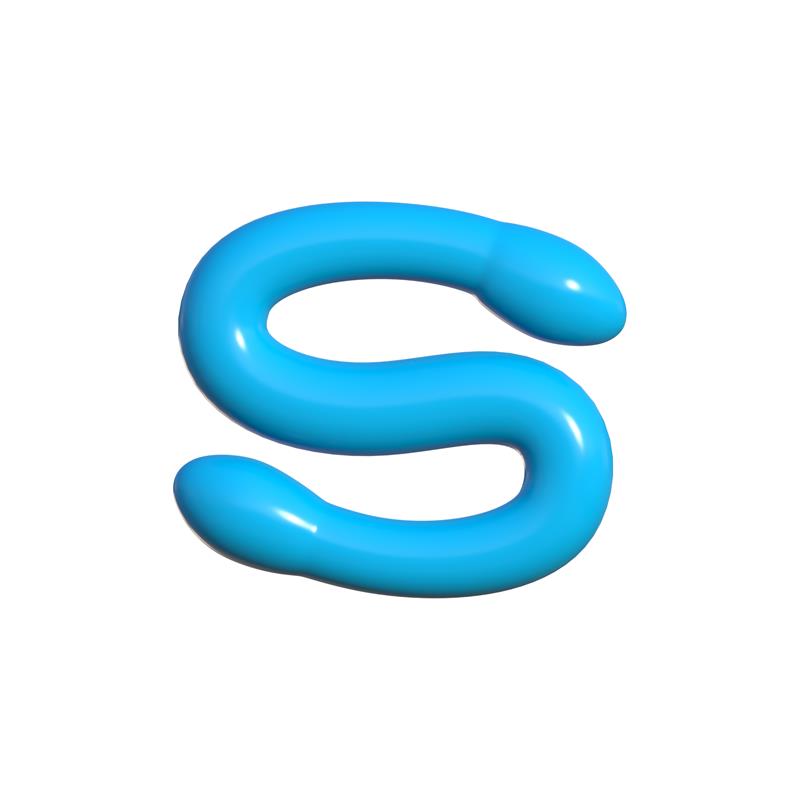 CLASSIX - DILDO DOBLE WHAMMY AZUL