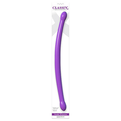CLASSIX - DILDO DOBLE WHAMMY PURPURA
