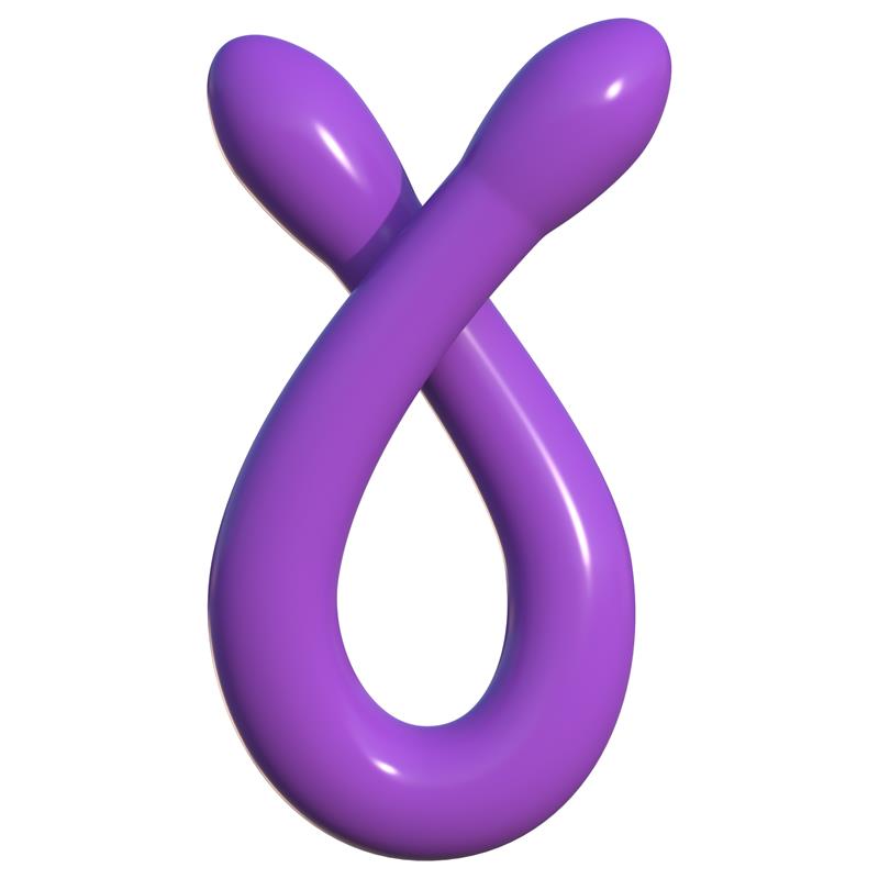 CLASSIX - DILDO DOBLE WHAMMY PURPURA