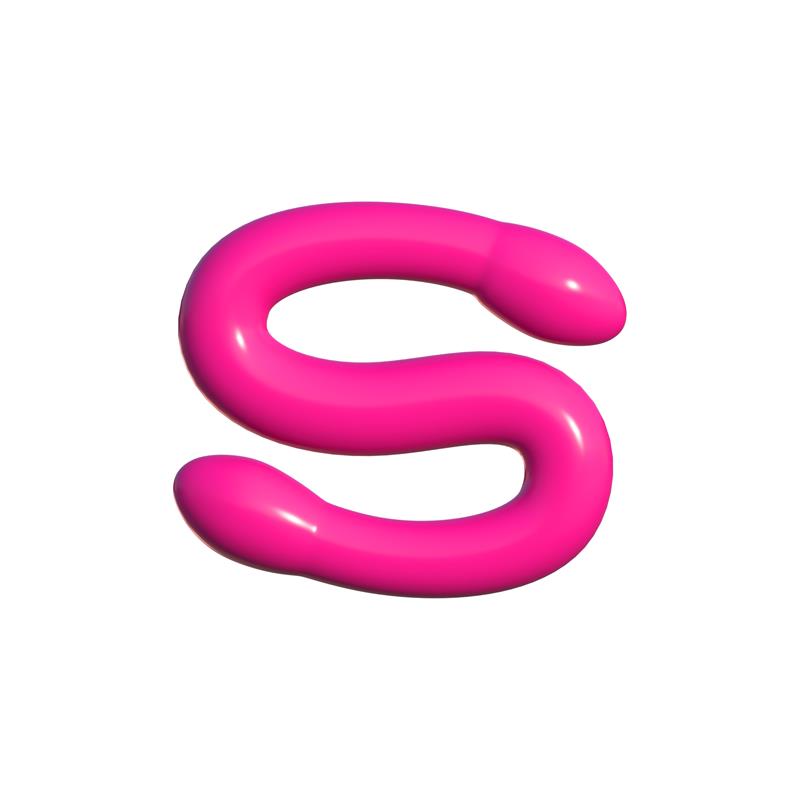 CLASSIX - DILDO DOBLE WHAMMY ROSA