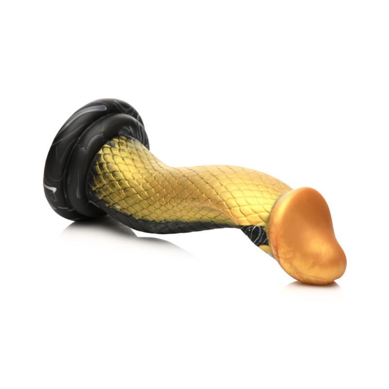 CREATURE COCKS - DILDO DORADO GOLDEN MAMBA