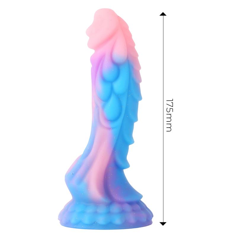 DILDOX BY ENGILY ROSS - DILDO DRAGÓN BRILLA EN LA OSCURIDAD 18 CM