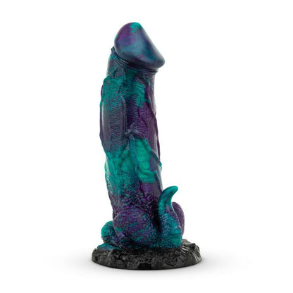 MYTHICAL MATES - DILDO DRAGONFLY PÚRPURA Y VERDE 22.6 CM - 8.9