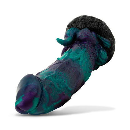 MYTHICAL MATES - DILDO DRAGONFLY PÚRPURA Y VERDE 22.6 CM - 8.9