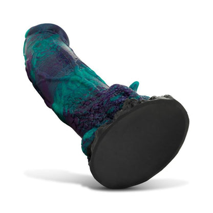 MYTHICAL MATES - DILDO DRAGONFLY PÚRPURA Y VERDE 22.6 CM - 8.9
