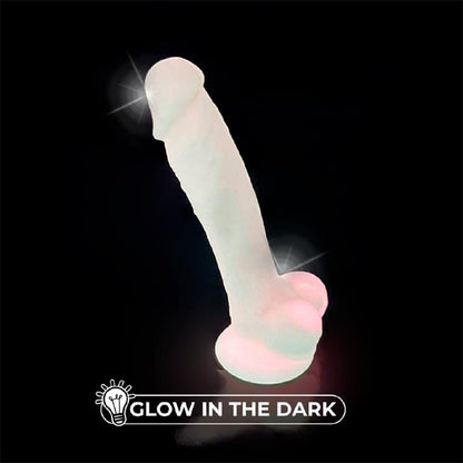SILEXD - DILDO DUAL DENSITY BRILLA EN LA OSCURIDAD MOD 1 - 7