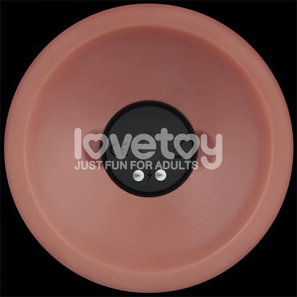 LOVETOY - DILDO DUAL DENSITY CON VIBRACIÓN 8