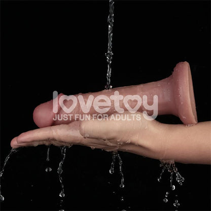 LOVETOY - DILDO DUAL DENSITY CON VIBRACIÓN 8