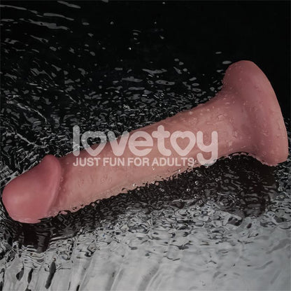 LOVETOY - DILDO DUAL DENSITY CON VIBRACIÓN 8