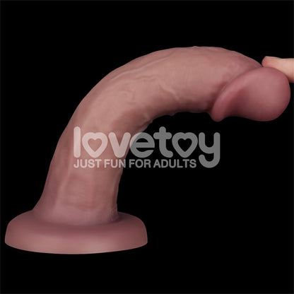 LOVETOY - DILDO DUAL DENSITY CON VIBRACIÓN 8