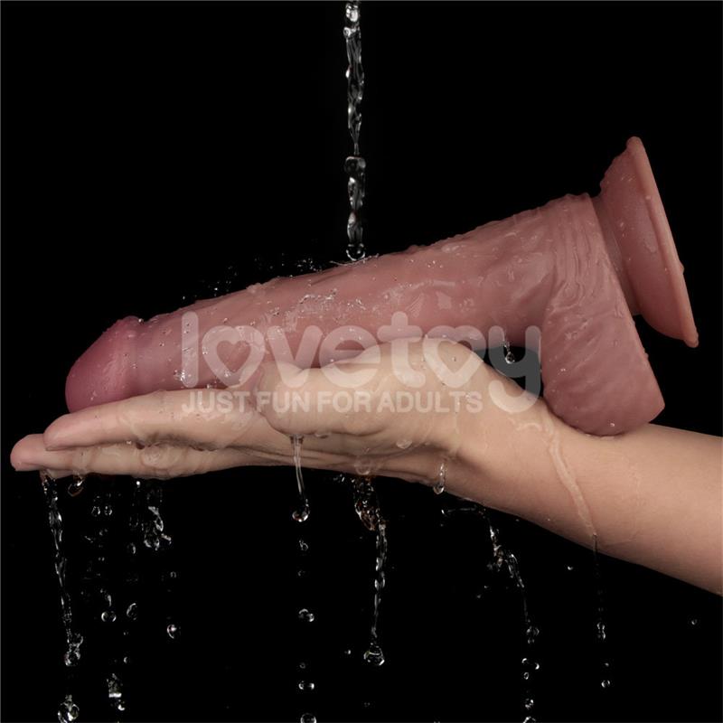 LOVETOY - DILDO DUAL DENSITY CON VIBRACIÓN 9