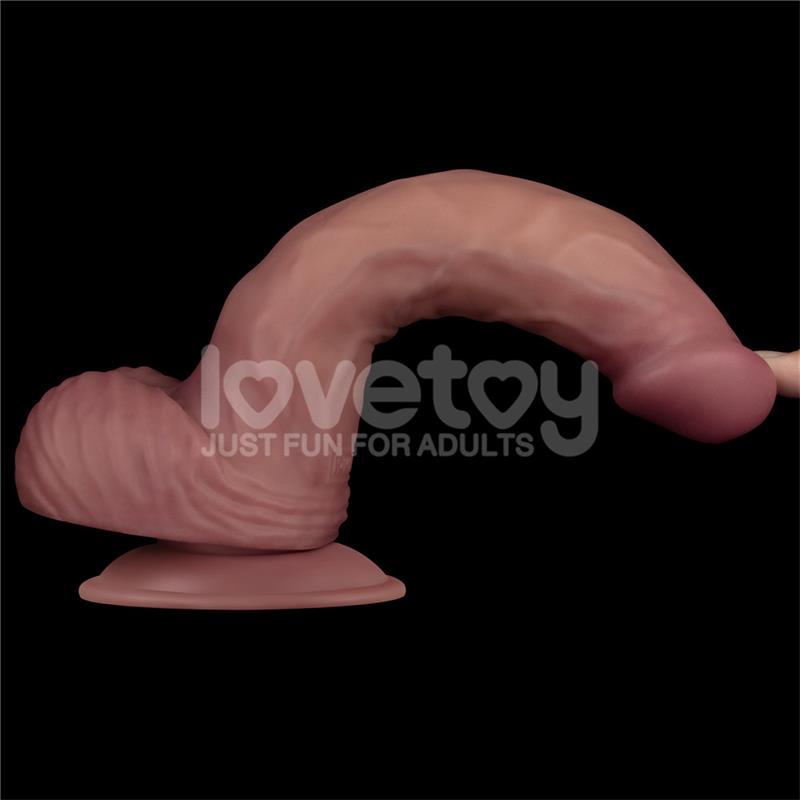 LOVETOY - DILDO DUAL DENSITY CON VIBRACIÓN 9