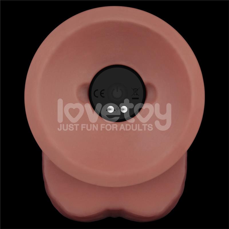 LOVETOY - DILDO DUAL DENSITY CON VIBRACIÓN 9