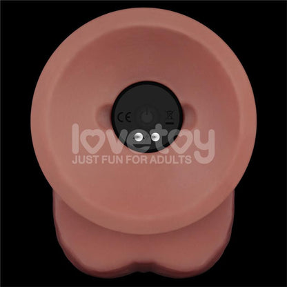 LOVETOY - DILDO DUAL DENSITY CON VIBRACIÓN 9