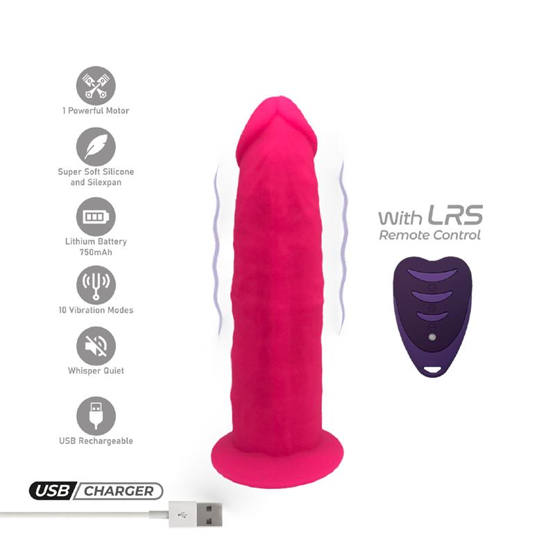 SILEXD - DILDO DUAL DENSITY CON VIBRACIÓN MOD 2 - 7