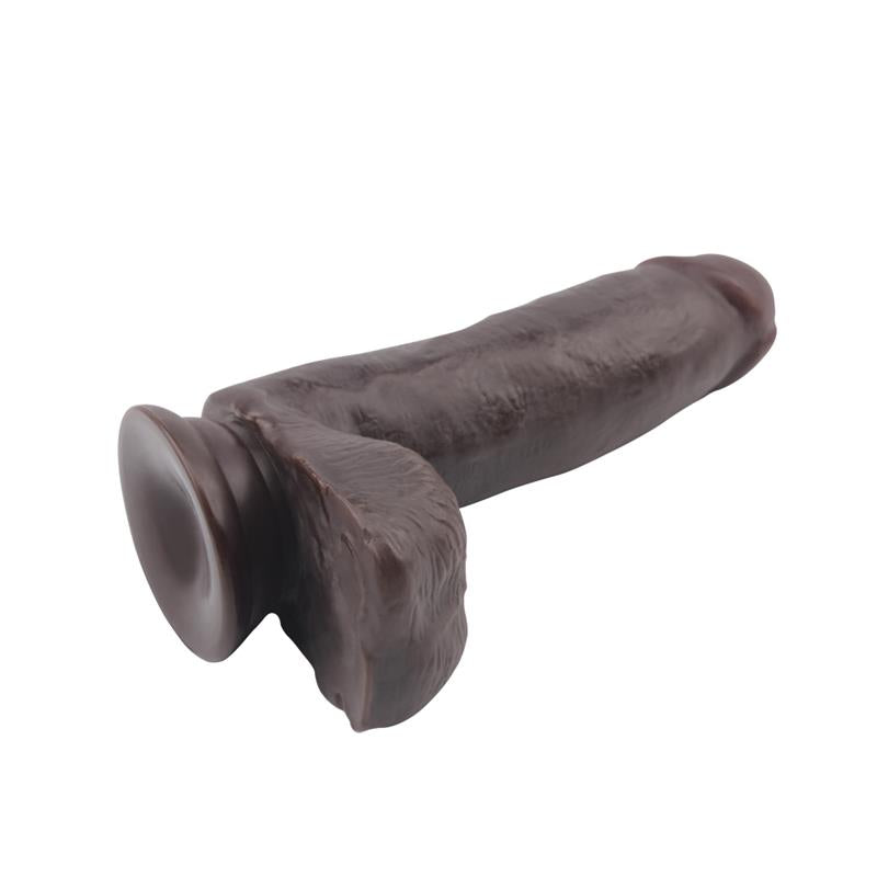 CHISA - DILDO DUAL DENSITY FASHION DUDE 17 X 3.6 CM MARRON