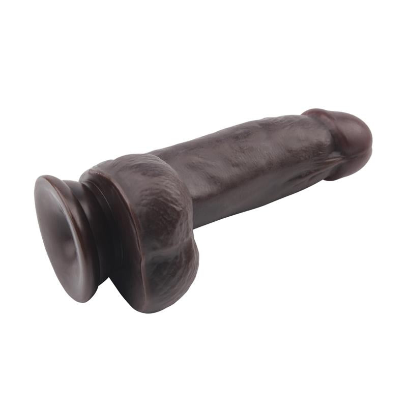 CHISA - DILDO DUAL DENSITY FASHION DUDE 17.2 X 4.1 CM MARRON
