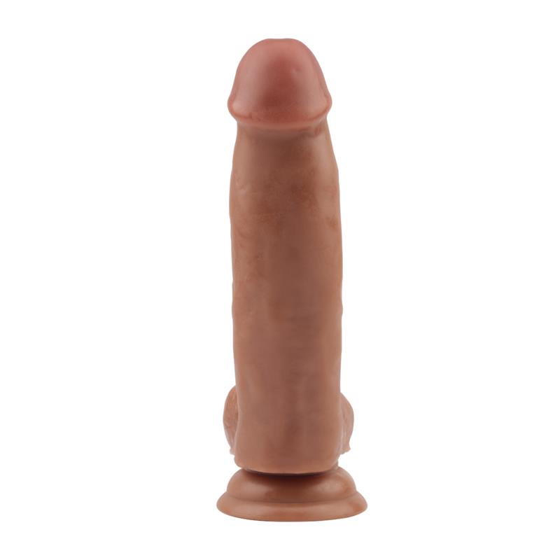 CHISA - DILDO DUAL DENSITY FASHION DUDE 17.8 X 4 CM BRONCEADO