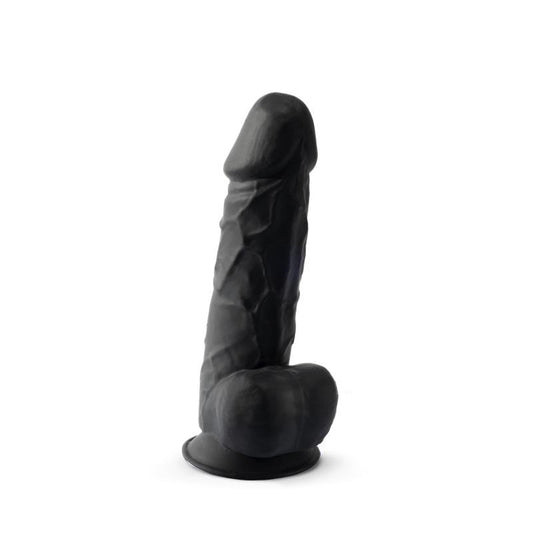 SILEXD - DILDO DUAL DENSITY MOD. 1 - 8.5 NEGRO