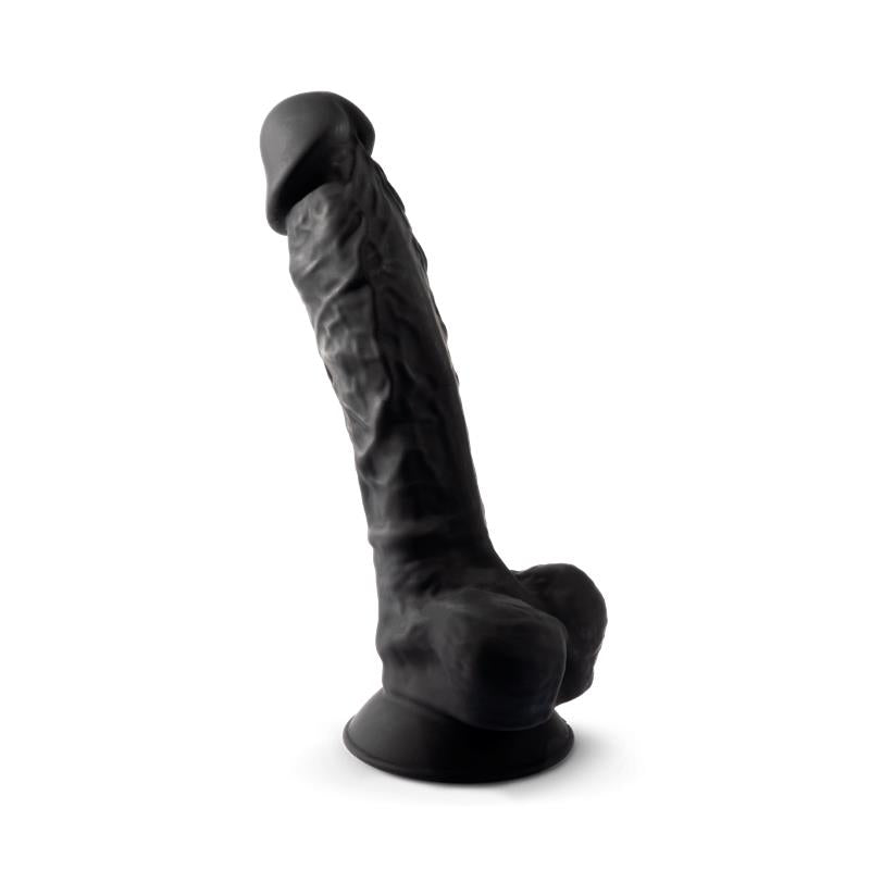 SILEXD - DILDO DUAL DENSITY MOD. 1 - 9 NEGRO