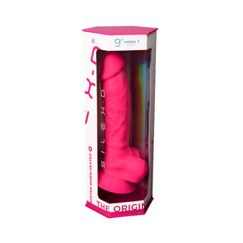 SILEXD - DILDO DUAL DENSITY MOD. 1 - 9 ROSA