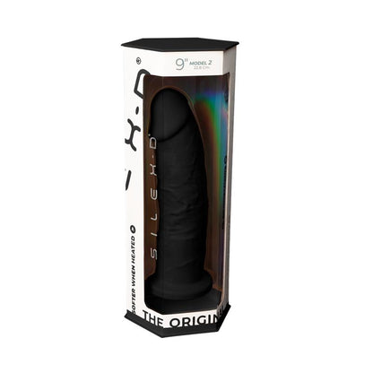 SILEXD - DILDO DUAL DENSITY MOD. 2 - 9 NEGRO