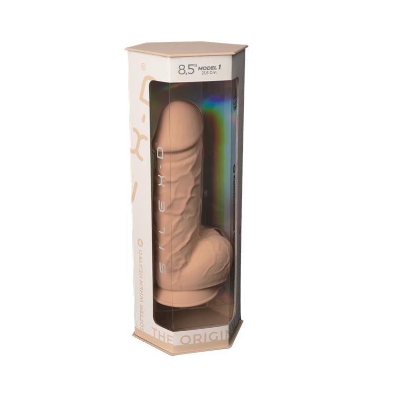 SILEXD - DILDO DUAL DENSITY SILICONE MOD. 1 - 8.5