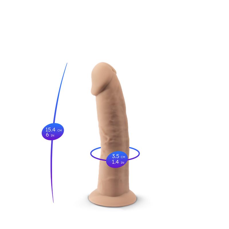 SILEXD - DILDO DUAL DENSITY SILICONE MOD. 2 - 6